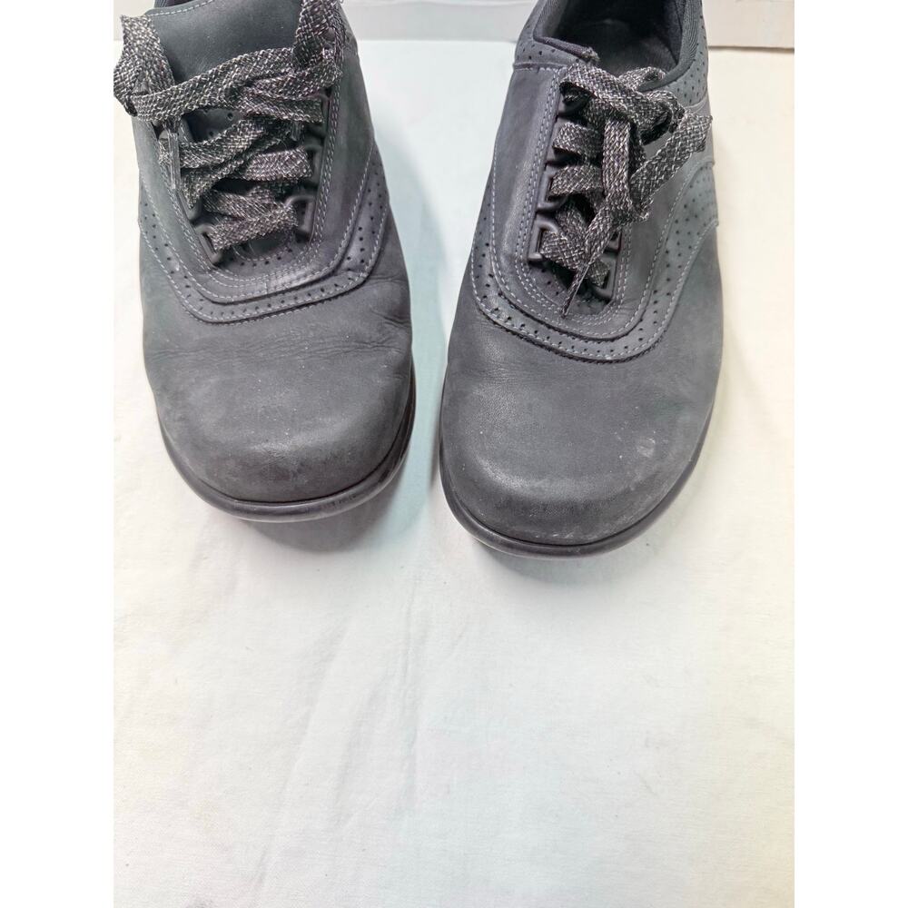 SAS  Walk Easy Nero Black Suede Shoes Womens Size 9W SMADE IN USA - Picture 12 of 12